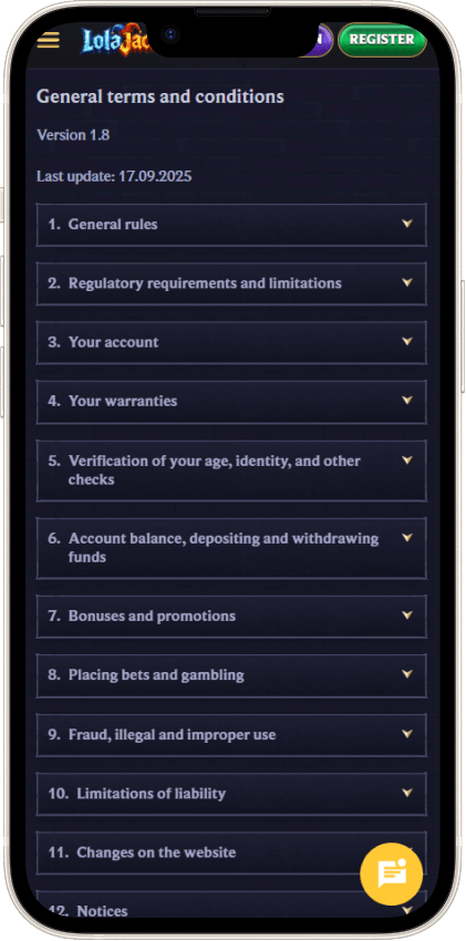 Lola Jack Casino Security & Licensing